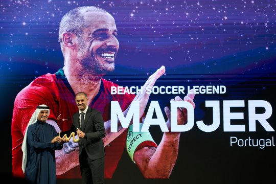 Bê Martins eleito o melhor jogador do Mundo - Futebol de Praia