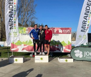 Pódio K1 Sénior Masculino