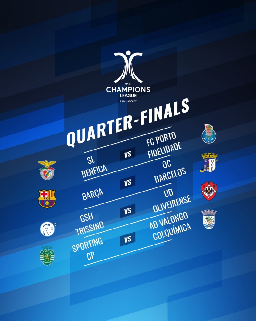 Quartos-de-final da Champions League: Conheça as equipas, UEFA Champions  League