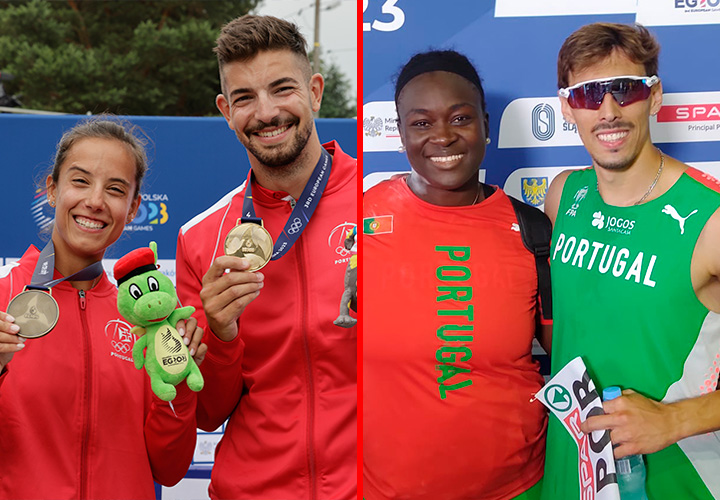 Em Dia Olímpico foi dia da Equipa Portugal ganhar medalhas nos Jogos  Europeus