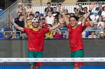 Portugal de bronze na estreia do padel nos Jogos Europeus