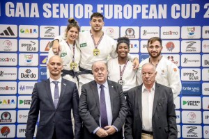 Gaia Senior European Judo medalhas
