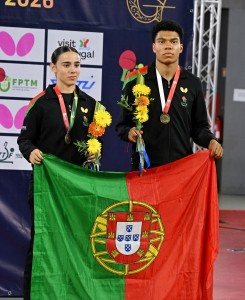 U19 Bronze Mixed Mariana Santa Comba - Tiago Abiodun Portugal EYC-2026-1707-1968 2026 European Youth Table Tennis Championships in Multiusos de Gondomar in Gondomar, Portugal