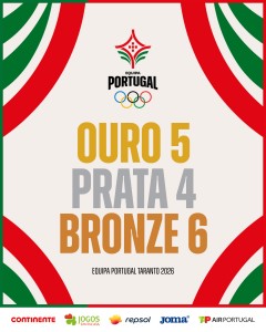medalhas ao terceiro dia