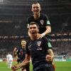 Croácia chutou britânicos e estreia-se na final