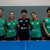 Portugal abriu europeu feminino de ténis de mesa a vencer a Croácia