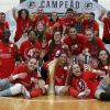 Benfica conquistou o 4º título de campeão nacional de Futsal (feminino)