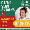 Bárbara Timo com bronze no Grand Slam de Judo na Turquia