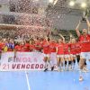 Benfica venceu Taça de Portugal de Andebol feminino e fez a dobradinha