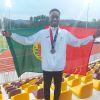 Bubacar Embaló Junior conquistou medalha de bronze no salto em altura no FOJE