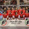 Benfica com duplo triunfo na Taça da Liga em Futsal