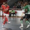 Benfica venceu Sporting e empatou play-off da Liga Placard em Futsal