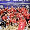Benfica conquistou 11ª Supertaça em Voleibol