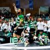 Sporting derrota Benfica e conquista a Taça da Liga de Futsal Placard