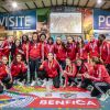 Benfica com duplo título nacional de pista coberta com recorde nacional dos 4×400 para o Sporting