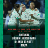 Portugal conheceu os adversários no acesso ao Euro-2025 de Futebol Feminino