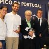 Rui Bragança homenageado no COP pelo final da carreira desportiva