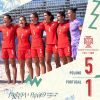 Seleção feminina lusa sagrou-se vice-campeã europeia de Futebol de Praia
