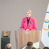 Kirsty Coventry recebeu chave da Casa Olímpica