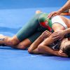 Batista e Vilaça no circuito mundial do Triatlo, em França
