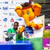Sandro Baessa conquistou medalha de bronze nos Mundiais de atletismo na Índia
