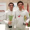 Miguel Frazão ouro e Filipe Frazão bronze no circuito espanhol de espada